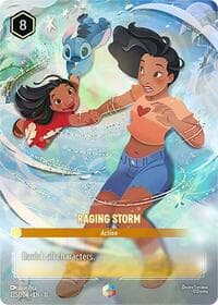 Raging Storm (Enchanted) - Winterspell - Disney Lorcana card