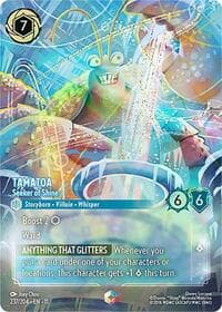 Tamatoa - Seeker of Shine (Enchanted) - Winterspell - Disney Lorcana card