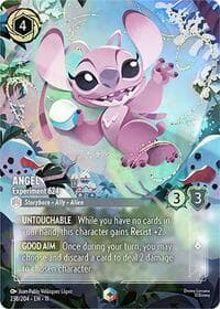 Angel - Experiment 624 (Enchanted) - Winterspell - Disney Lorcana card