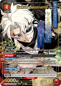 Hakuri Sazanami (047) (SR*) - UE16BT: KAGURABACHI - Union Arena card