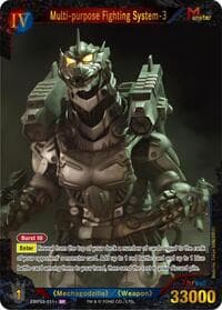 Multi-purpose Fighting System-3 (EBP03-011+) - Booster Set 3: Resonance of Rivals - Godzilla Card Game card