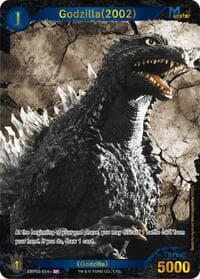 Godzilla (2002) (EBP03-014+) - Booster Set 3: Resonance of Rivals - Godzilla Card Game card