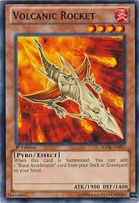 Volcanic Rocket - Structure Deck: Onslaught of the Fire Kings - YuGiOh card