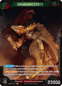 Ghidorah (2001) (EBP03-027+) - Booster Set 3: Resonance of Rivals - Godzilla Card Game card