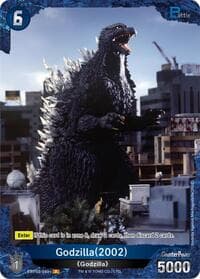 Godzilla (2002) (EBP03-049+) - Booster Set 3: Resonance of Rivals - Godzilla Card Game card