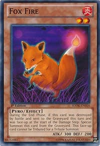 Fox Fire - Structure Deck: Onslaught of the Fire Kings - YuGiOh card