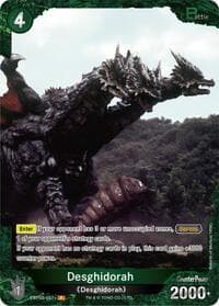 Desghidorah (EBP03-057+) - Booster Set 3: Resonance of Rivals - Godzilla Card Game card
