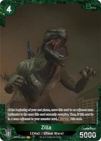 Zilla (EBP03-058+) - Booster Set 3: Resonance of Rivals - Godzilla Card Game card