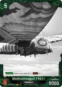 Mothra (imago) (1961) (EBP03-060+) - Booster Set 3: Resonance of Rivals - Godzilla Card Game card