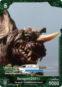 Baragon (2001) (EBP03-062+) - Booster Set 3: Resonance of Rivals - Godzilla Card Game card