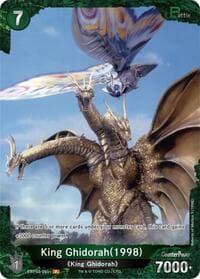 King Ghidorah (1998) (EBP03-065+) - Booster Set 3: Resonance of Rivals - Godzilla Card Game card