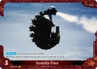 Godzilla Flies (EBP03-068+) - Booster Set 3: Resonance of Rivals - Godzilla Card Game card