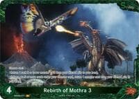 Rebirth of Mothra 3 (EBP03-077+) - Booster Set 3: Resonance of Rivals - Godzilla Card Game card