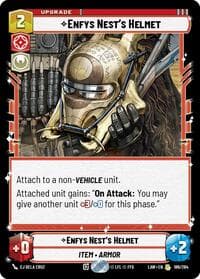Enfys Nest's Helmet - A Lawless Time - Star Wars: Unlimited card
