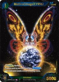 Mothra (imago) (1996) (EBP03-018+) - Booster Set 3: Resonance of Rivals - Godzilla Card Game card