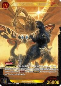 Godzilla (2001) (EBP03-005+) - Booster Set 3: Resonance of Rivals - Godzilla Card Game card