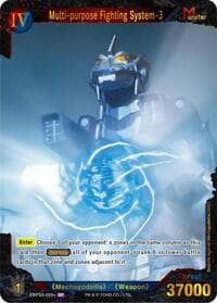 Multi-purpose Fighting System-3 (EBP03-009+) - Booster Set 3: Resonance of Rivals - Godzilla Card Game card
