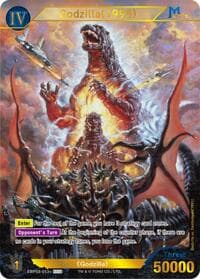 Godzilla (1995) (EBP03-013+) - Booster Set 3: Resonance of Rivals - Godzilla Card Game card
