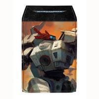 WARHAMMER 40000: T'AU EMPIRE CODEX ALIGNED: ALCOVE FLIP DECK CASE - Ultra Pro Deck Boxes - Deck Boxes card