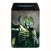WARHAMMER 40000: NECRON CODEX ALIGNED: ALCOVE FLIP DECK CASE - Ultra Pro Deck Boxes - Deck Boxes card