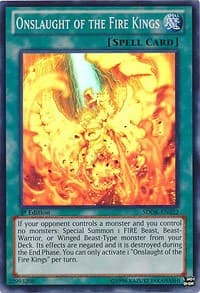 Onslaught of the Fire Kings - Structure Deck: Onslaught of the Fire Kings - YuGiOh card