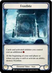 Frostbite - Blitz Deck: Tales of Aria - Oldhim - Flesh and Blood TCG card