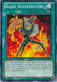 Blaze Accelerator - Structure Deck: Onslaught of the Fire Kings - YuGiOh card