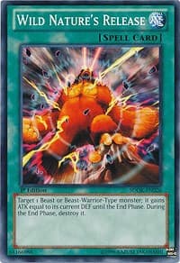 Wild Nature's Release - Structure Deck: Onslaught of the Fire Kings - YuGiOh card