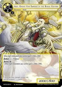 Ares Knight God Emperor of the Burial Grounds - Masterpiece Collection 03 "Dimensional Hope" - Force of Will card