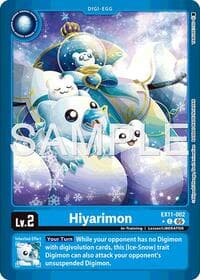 Hiyarimon (Limited Foil) - Dawn of Liberator - Digimon Card Game card