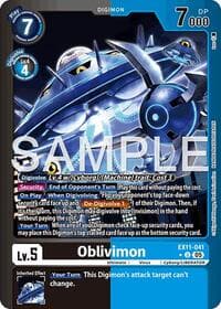 Oblivimon (Limited Foil) - Dawn of Liberator - Digimon Card Game card
