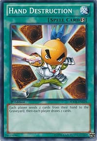 Hand Destruction - Structure Deck: Onslaught of the Fire Kings - YuGiOh card