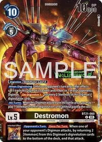 Destromon (Evolution Cup 2026 Vol. 1 Participant) - World Convergence - Digimon Card Game card