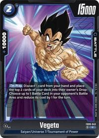 Vegeta - FB09-043 - Dual Evolution - Dragon Ball Super: Fusion World card