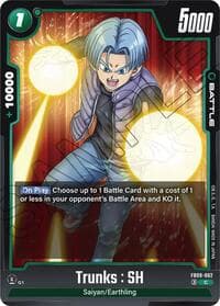 Trunks : SH - Dual Evolution - Dragon Ball Super: Fusion World card