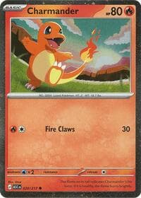 Charmander - 020/217 (Cosmos Holo) - Miscellaneous Cards & Products - Pokemon card