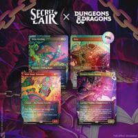 Secret Lair Drop: Secret Lair x Dungeons & Dragons: Shadows Over Baldur's Gate - Traditional Foil Edition - Secret Lair Drop Series - Magic: The Gathering card