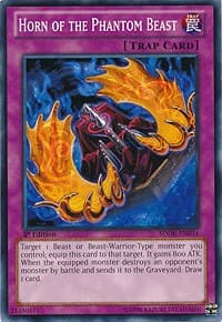 Horn of the Phantom Beast - Structure Deck: Onslaught of the Fire Kings - YuGiOh card