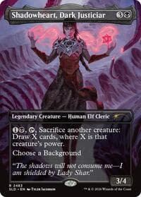 Shadowheart, Dark Justiciar - Secret Lair Drop Series - Magic: The Gathering card