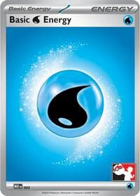 Basic Water Energy - MEE 003 - Prize Pack Series Cards - Pokemon card