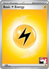 Basic Lightning Energy - MEE 004 - Prize Pack Series Cards - Pokemon card