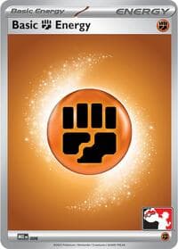 Basic Fighting Energy - MEE 006 - Prize Pack Series Cards - Pokemon card