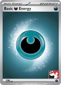 Basic Darkness Energy - MEE 007 - Prize Pack Series Cards - Pokemon card
