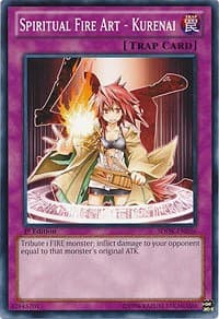 Spiritual Fire Art - Kurenai - Structure Deck: Onslaught of the Fire Kings - YuGiOh card