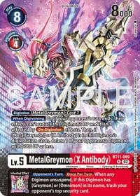 MetalGreymon (X Antibody) (Event Pack 9) - Dimensional Phase - Digimon Card Game card