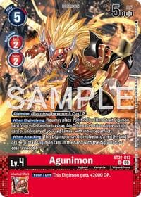 Agunimon (Event Pack 9) - World Convergence - Digimon Card Game card