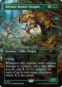 Ancient Bronze Dragon - Secret Lair Drop Series - Magic: The Gathering card