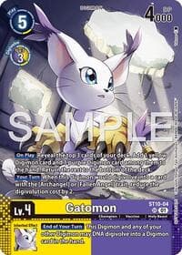 Gatomon (Event Pack 9) - Starter Deck 10: Parallel World Tactician - Digimon Card Game card