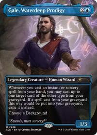 Gale, Waterdeep Prodigy - Secret Lair Drop Series - Magic: The Gathering card