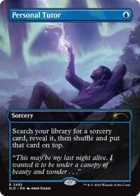 Personal Tutor - Secret Lair Drop Series - Magic: The Gathering card